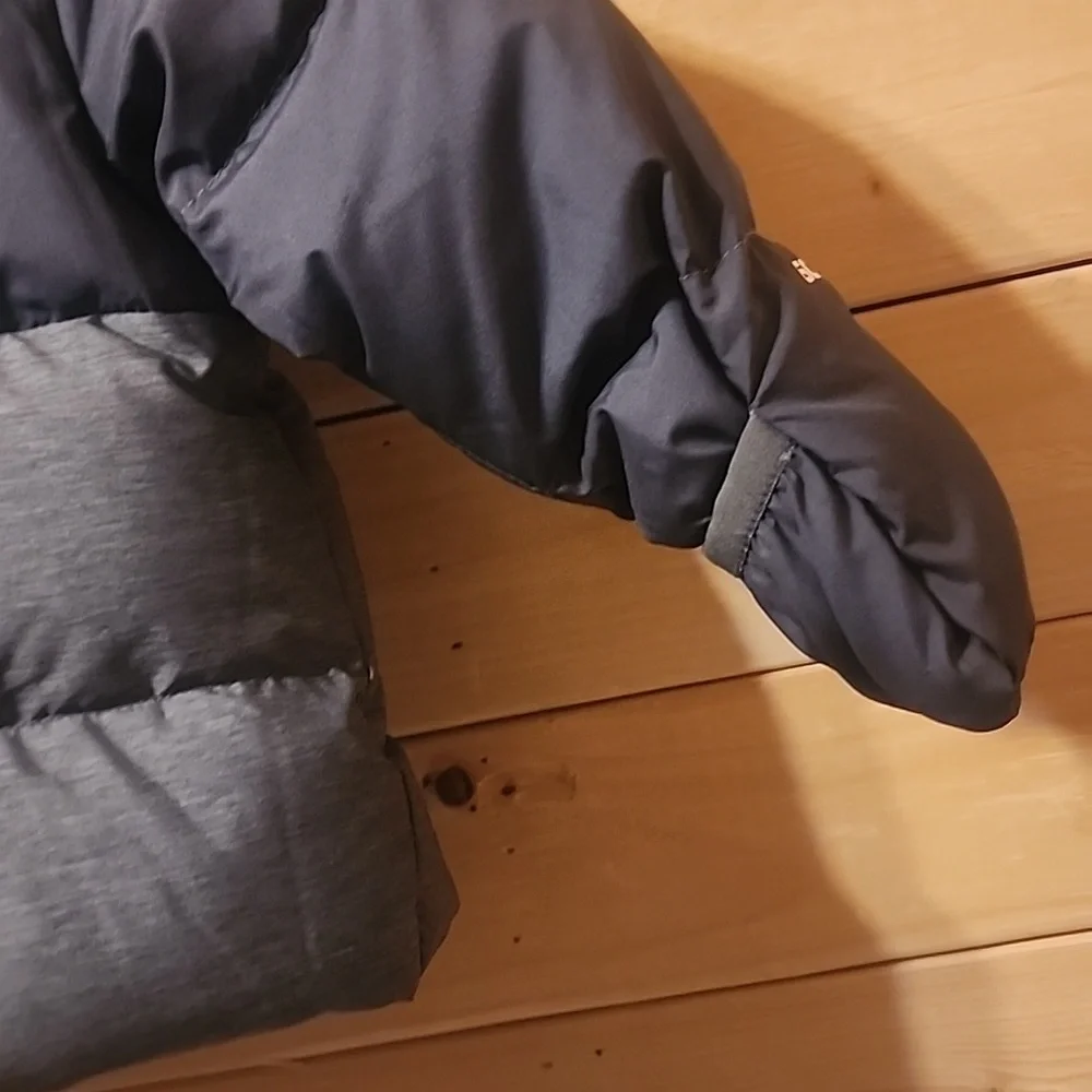 North Face 600 Fill Power Down Puffer Jacket  Size 3/6months Baby